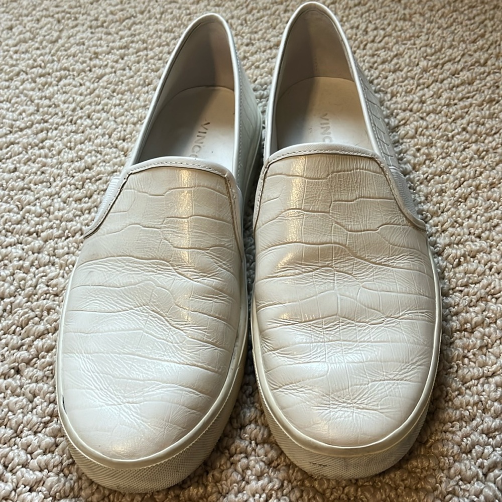 Women’s Blair Slip On White Sneakers by Vince Size 7 / 37
